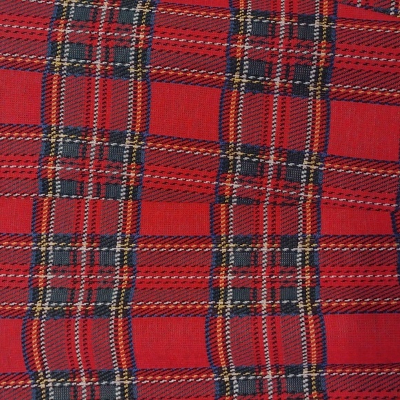 Revamped 90's Oversized Red Plaid Blazer size Small - Picture 14 of 16